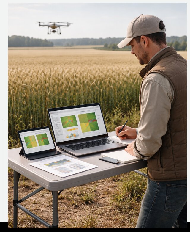 Система AI прогнозирования урожайности для точных агрономий в Кызыле