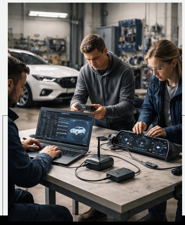 Разработка Connected Car и ПО для автопрома в Кызыле