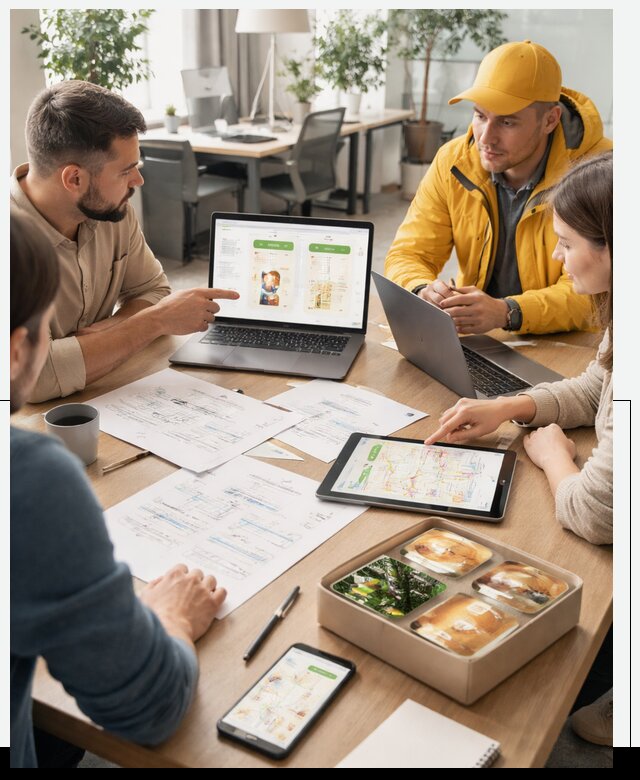 Разработка агрегатора доставки еды в Кызыле от 15557 р., АвикейКзл